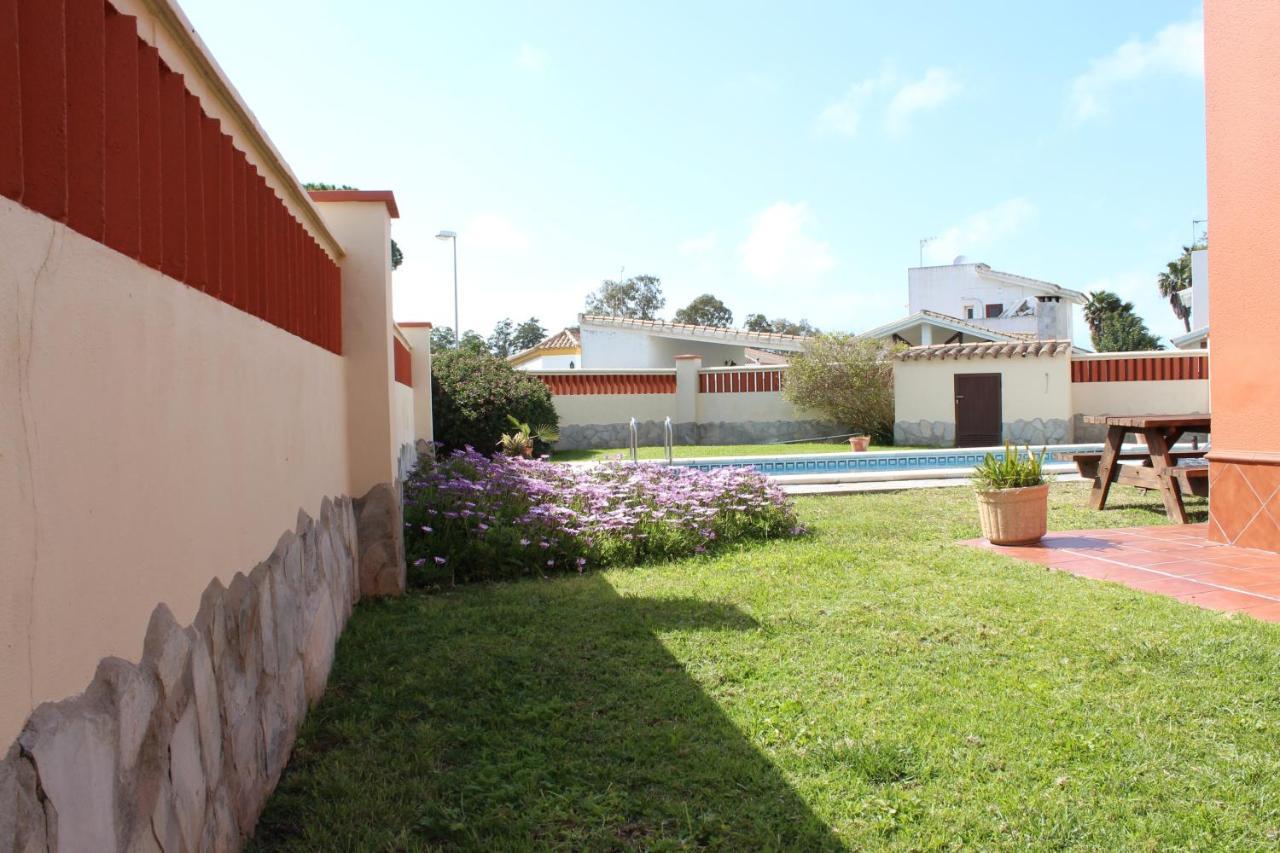 Chalet Marisma Con Piscina Privada Villa Chiclana de la Frontera Exteriör bild
