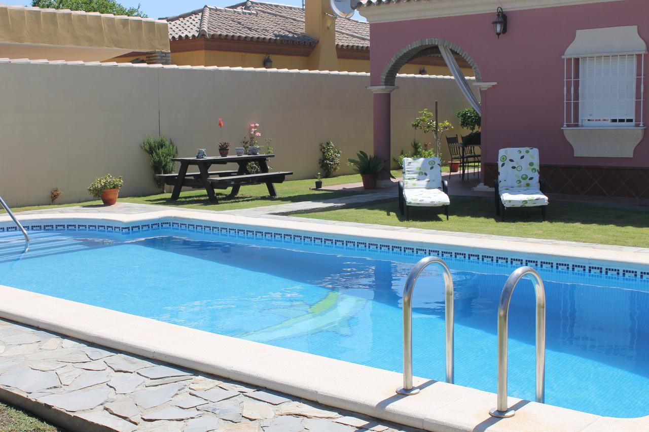 Chalet Marisma Con Piscina Privada Villa Chiclana de la Frontera Exteriör bild