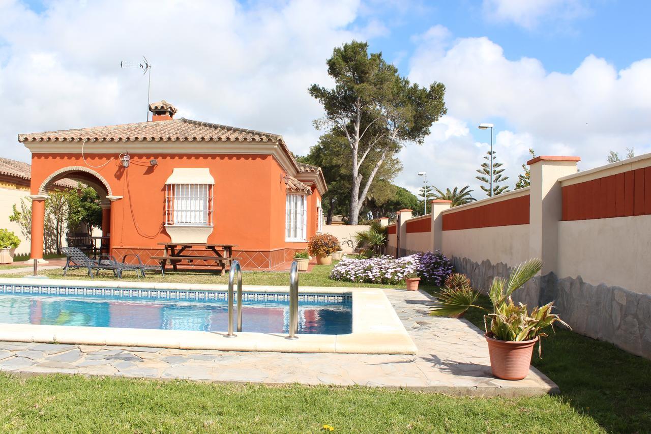 Chalet Marisma Con Piscina Privada Villa Chiclana de la Frontera Exteriör bild